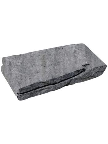 Mauerstein Balmasedaaus Beton, grau, 40x18x8 cm